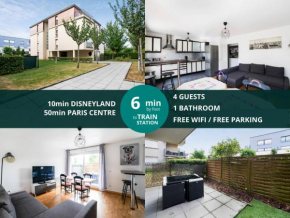 Les Pavés de Prague - Appartement pour 4 à 10 minutes de Disneyland Paris